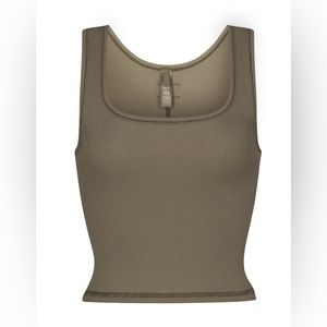 NWT SKIMS COTTON RIB TANK